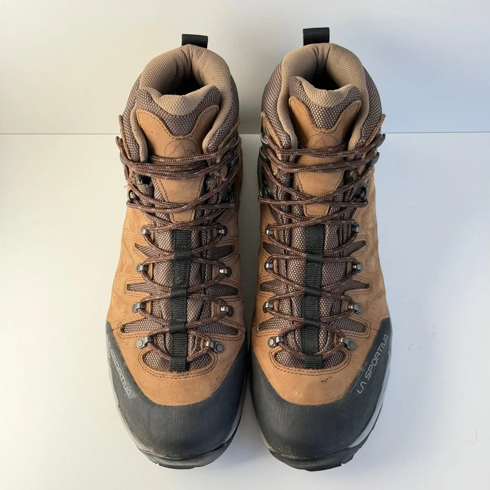 La Sportiva Thunder III GTX Hiking Boots Men 11.5 Brown Gore-Tex Leather Outdoor